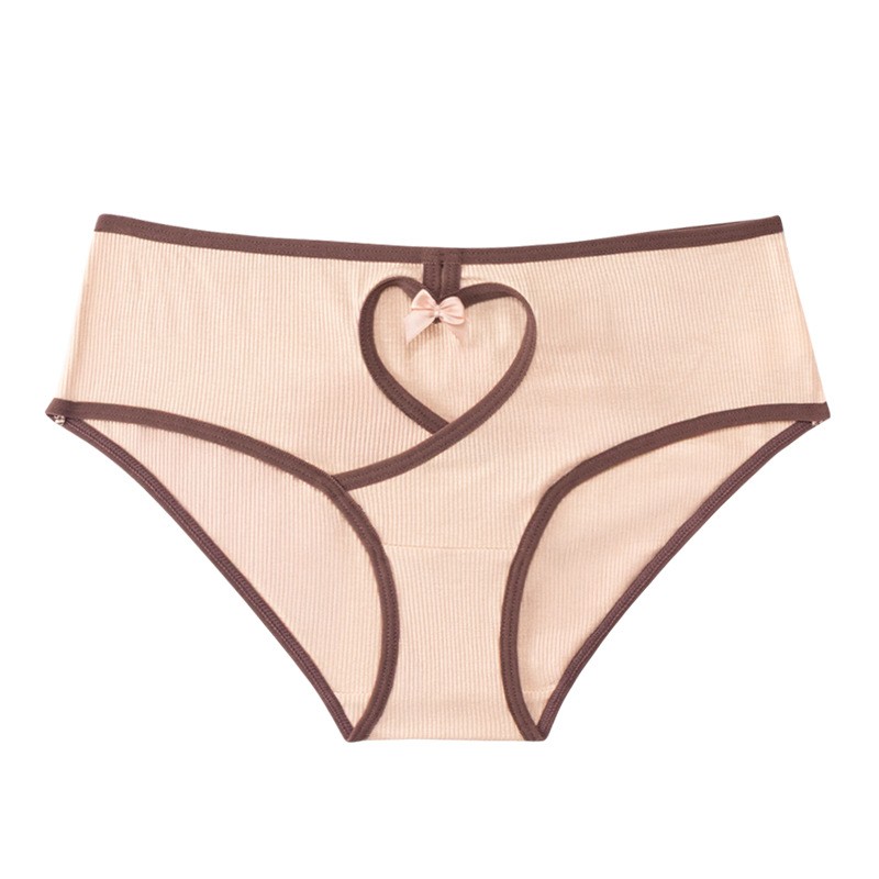 Low-rise Ribbed Women’s Breathable Comfortable Butt-lifting Briefs Underwear