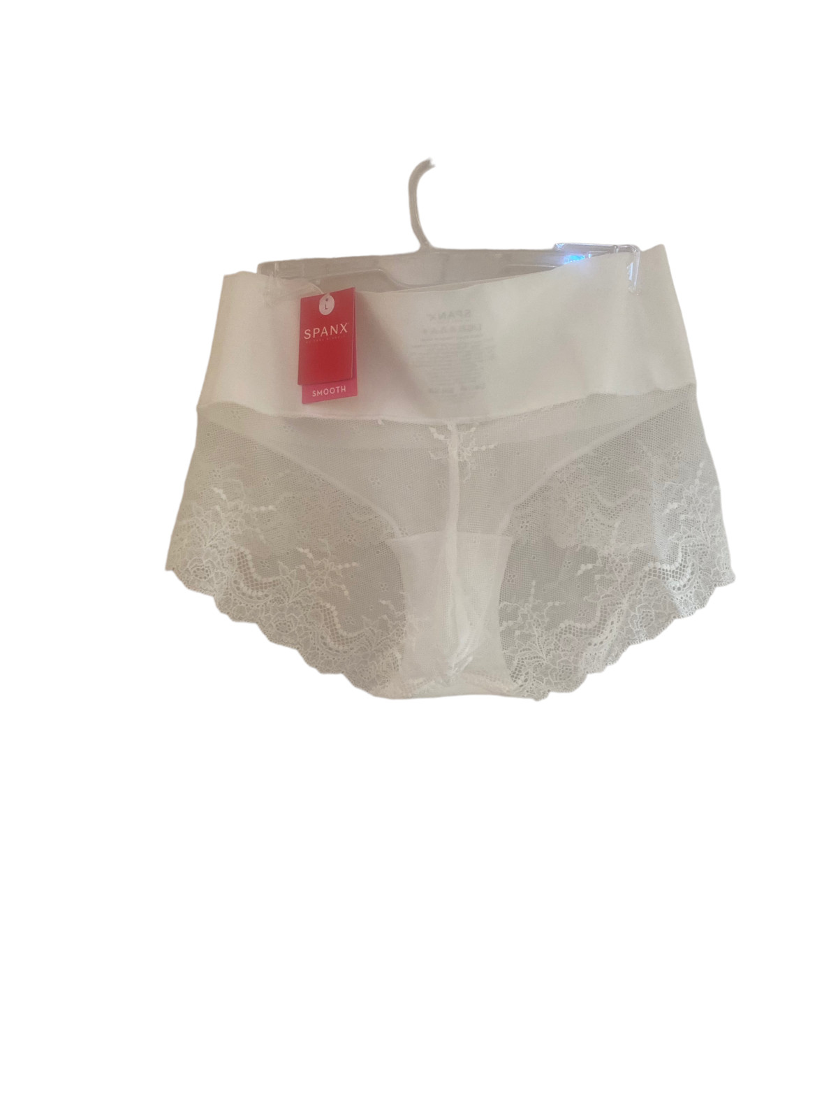 Spanx Undie-tectable Lace Hi-Hipster Panty Women’s X-Large Soft Nude