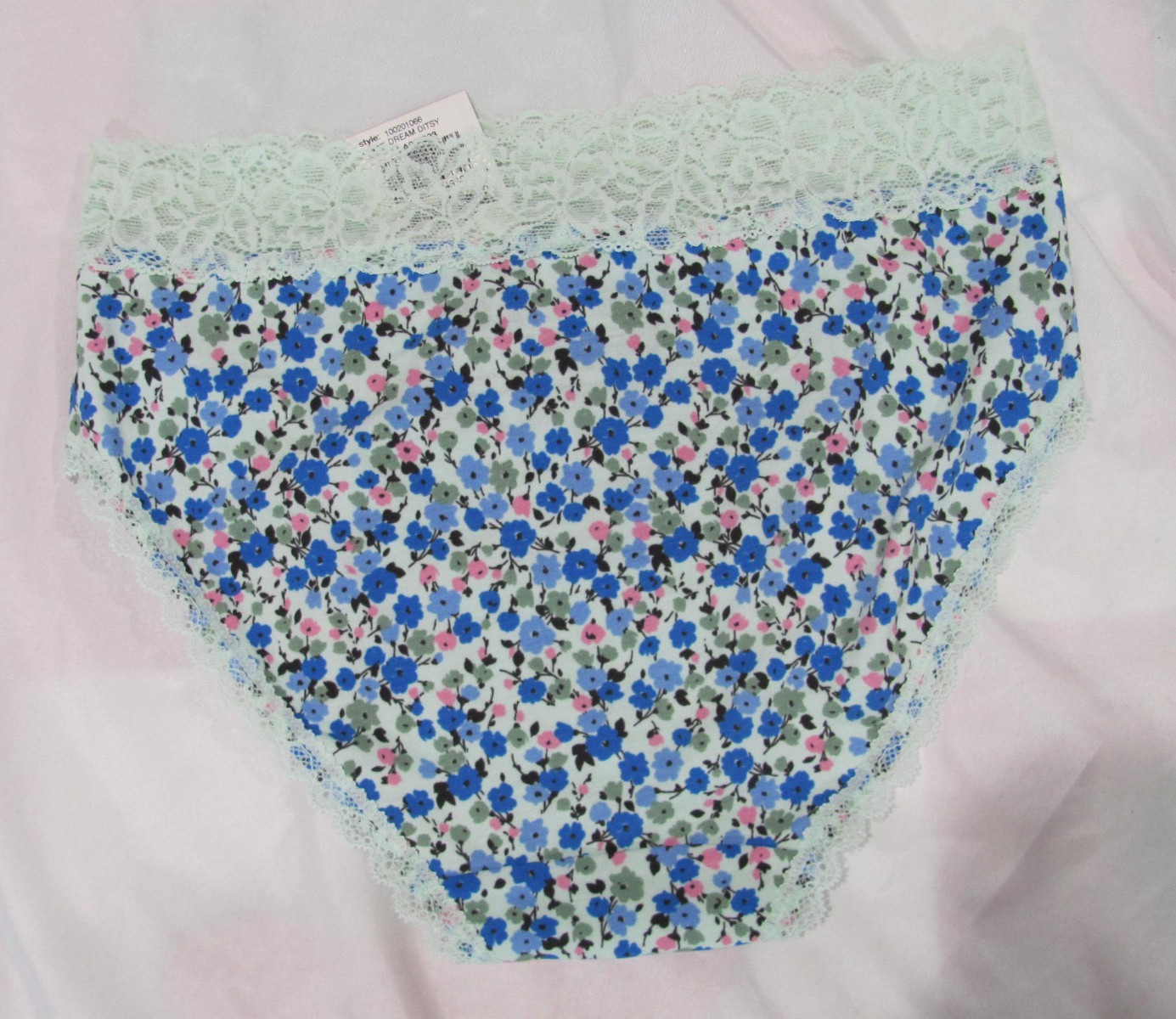 NWT Women’s Size XS STATE OF DAY Hipstear Style Flowers Panty Underwear