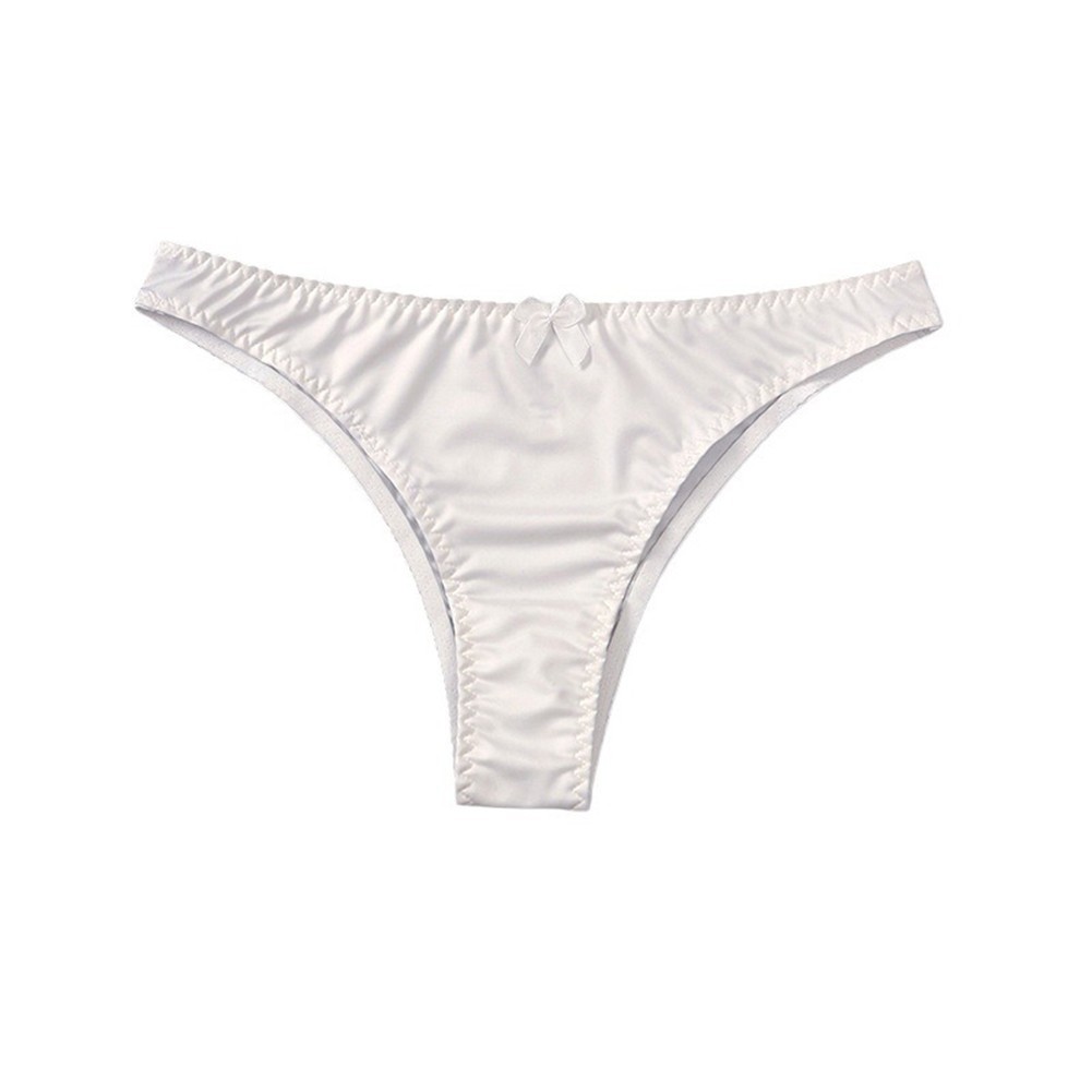 Mid-waist Briefs Sexy Hot Briefs For Home Wear Daily Wear Home Wear Solid Color