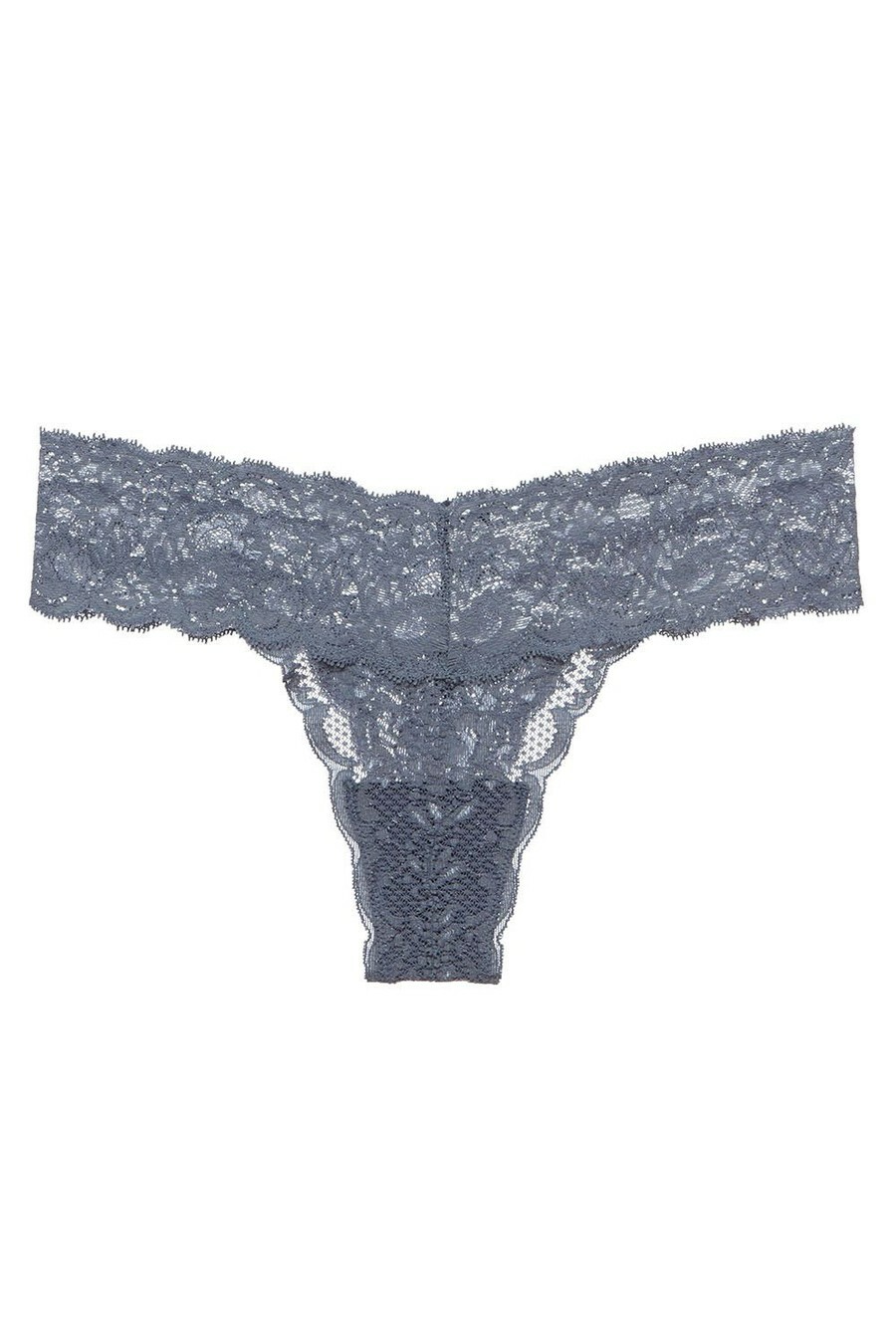 CLEARANCE – Cosabella Never Say Never Cutie LR Thong in Petra Gray – O/S