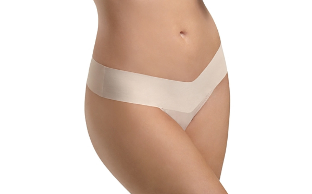 Hanky Panky Women’s Breathe Soft Natural Rise Thong – Taupe Nude Size M 4068