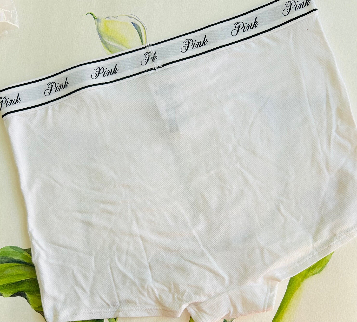 Victoria’s Secret PINK COTTON POLYAMIDE BLEND High Waist Boy Short Panties NEW