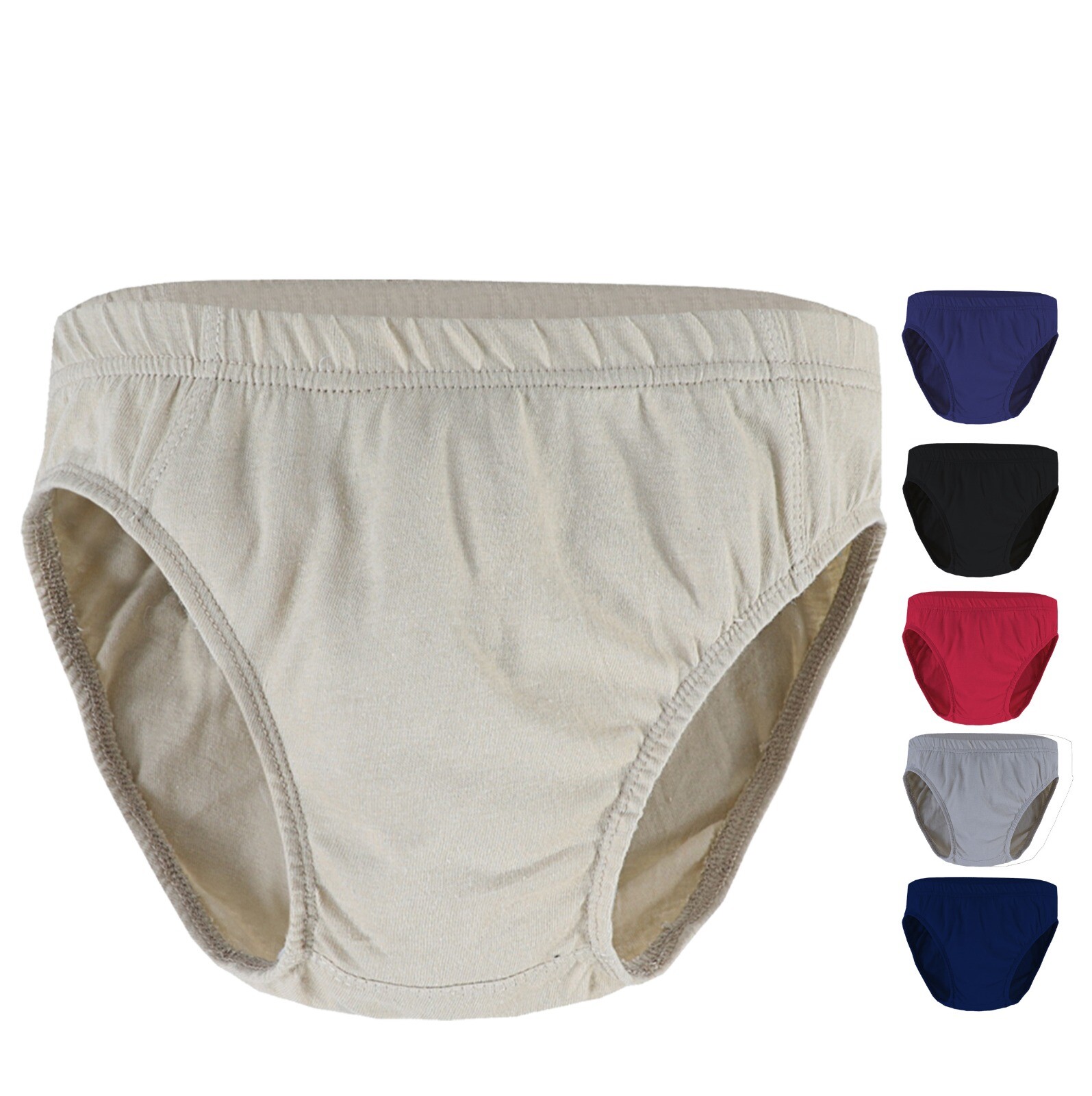 1-12 Pack Premium 100% Cotton Ladies Girls Boxer Shorts Bikini Briefs Underwear