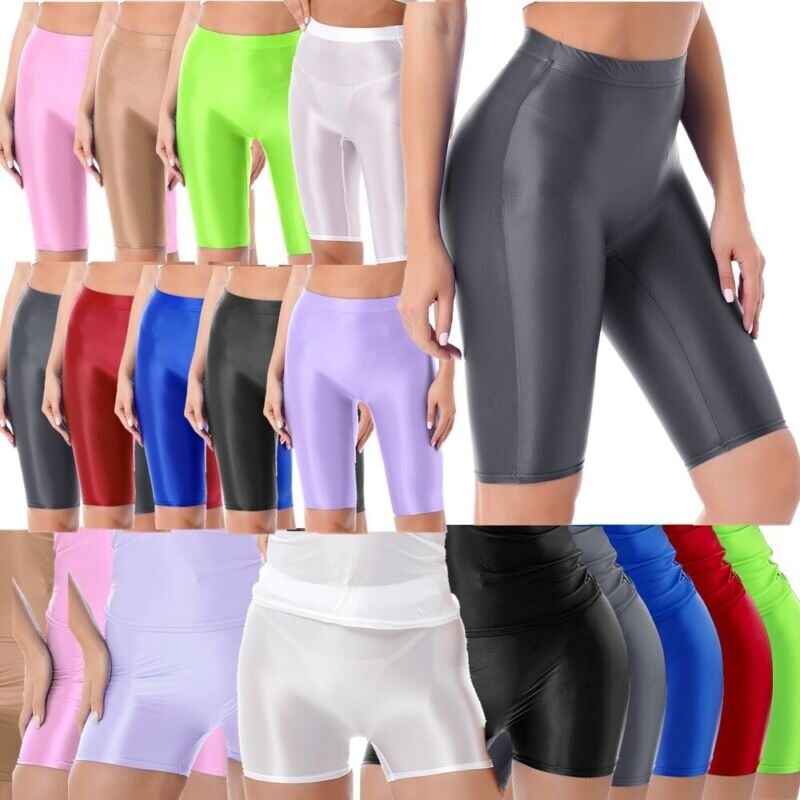 Women’s Workout Sports Jogger Shorts Running Exercise Stretch High Waist Yoga