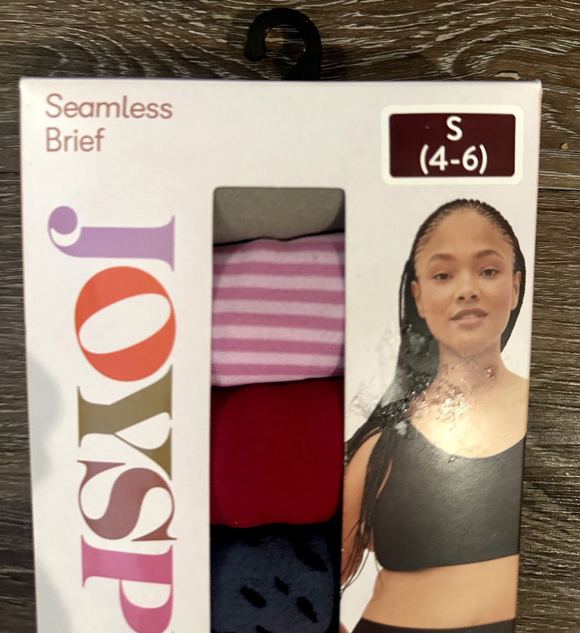 Joyspun Brief Seamless Super Soft Fabric Solids + Stripes Women’s Small 4-6