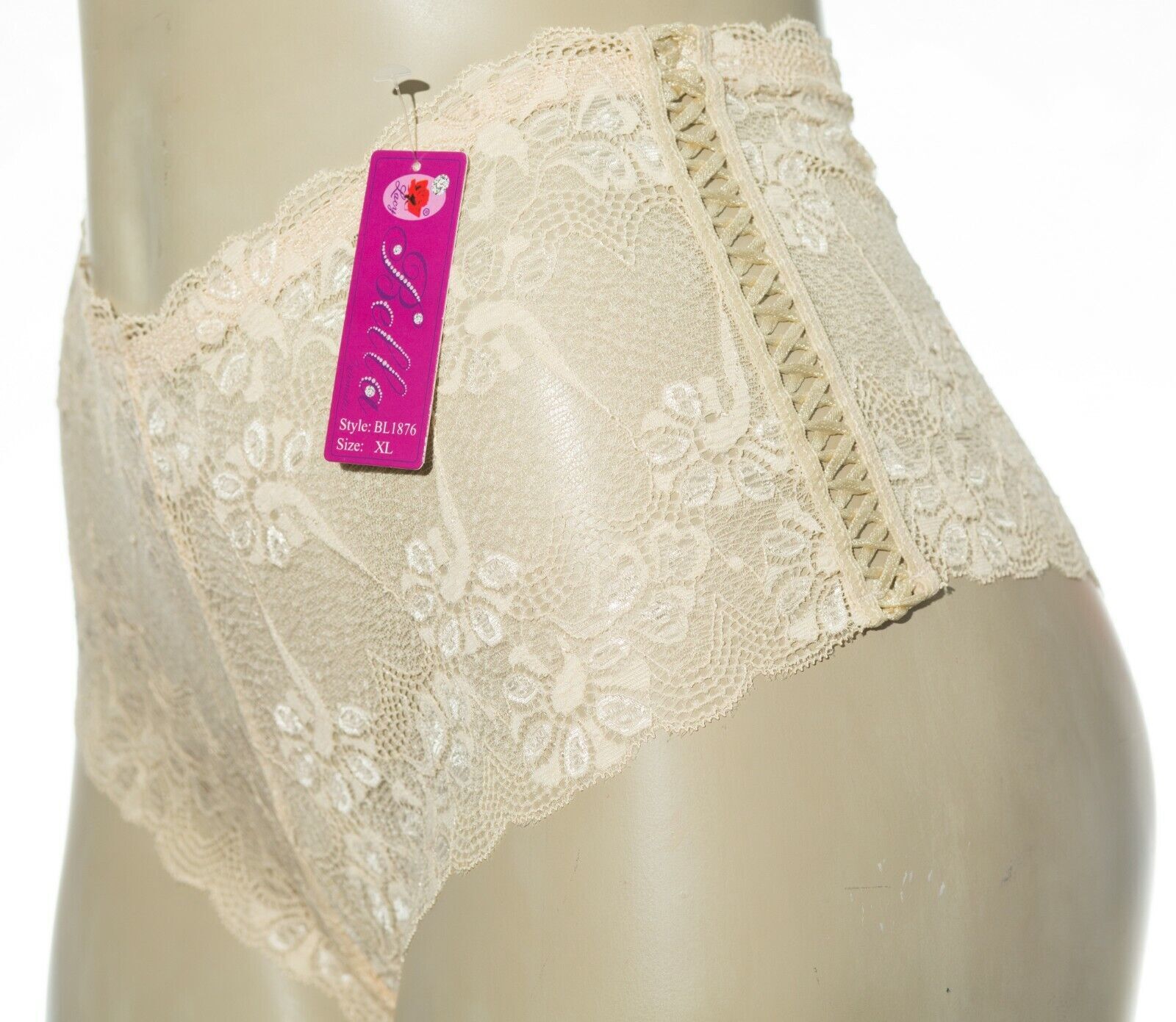 6 Women Floral Lace Panties Boyshorts Underwear Mixed Color Size S M L XL 1876