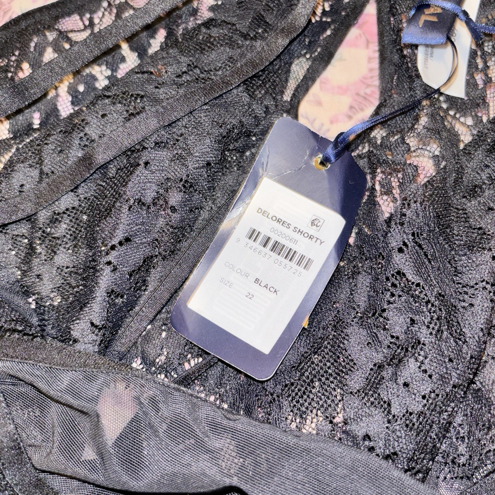 City Chic Fox & Royal Ladies Delores Shorty Brief Size 22/XL Lingerie BNWT
