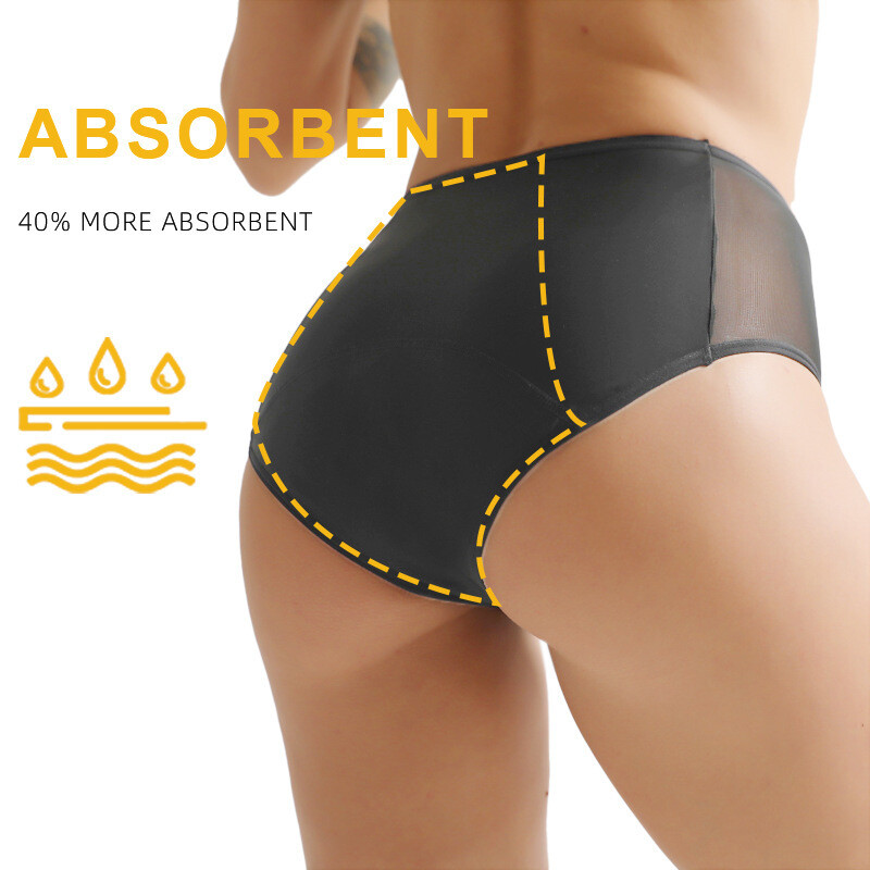 4-layer Menstrual Panties Physiological Pants Leak Proof Women Period Underwear