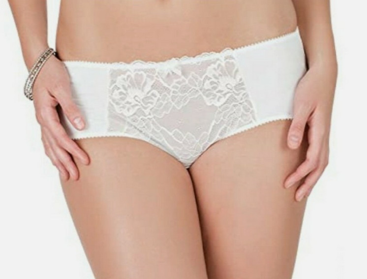Parfait by Affinitas Sophia Pearl White Shorts Briefs knickers pants undies 7405