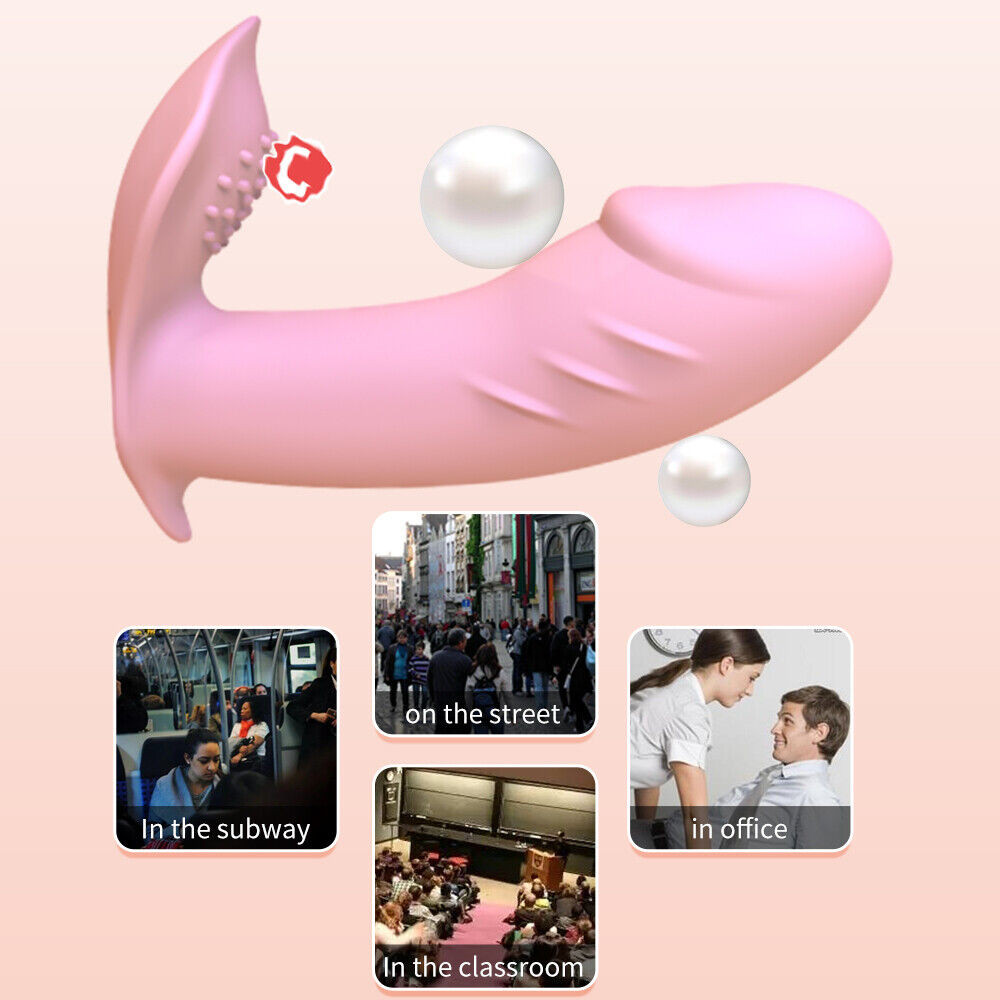 10 Function Vibrating Panties Wireless Remote Control Rechargeable Underwear NEW