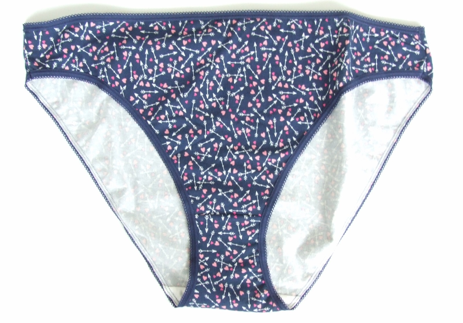 Ex Chainstore size 20 hi leg knickers panties stretchy briefs Blue