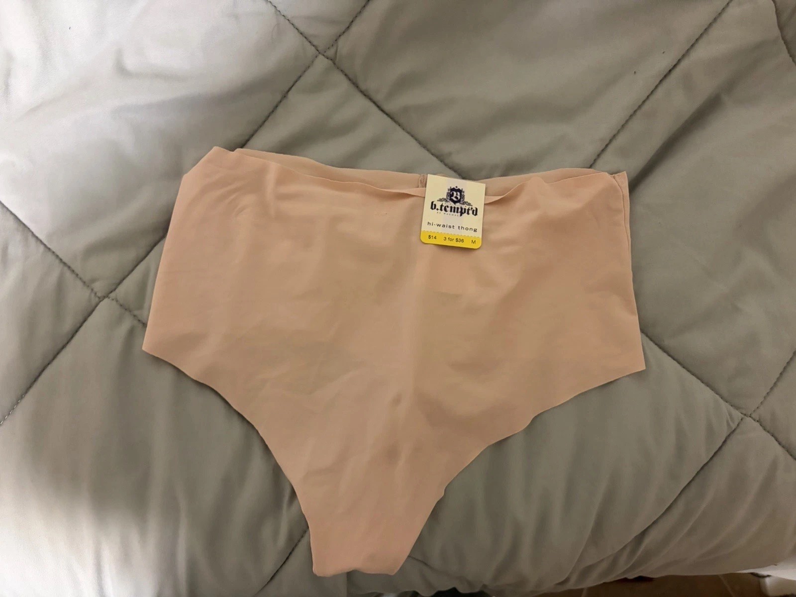 b.tempted Women’s Hi-waist bikini – NWT – Nylon – Size m