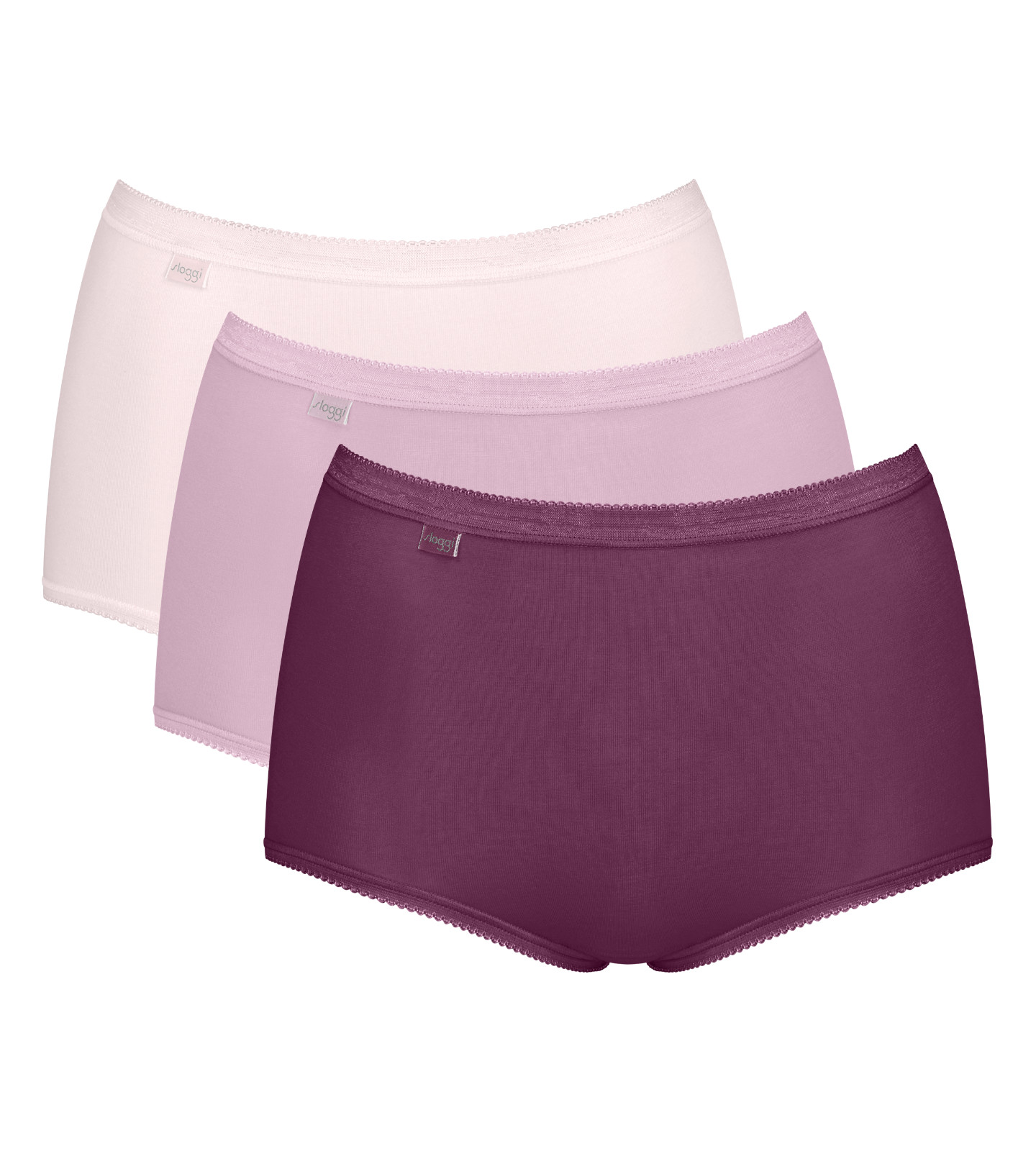 Sloggi Basic Maxi Brief 3 Pack 10105593 Everyday Lingerie Womens Knicker RRP £35