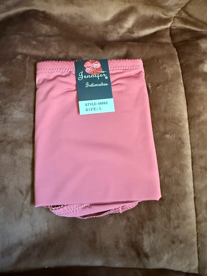 JENNIFER INTIMATES Briefs High Waisted Girdle Satin Panties Underwear 69062