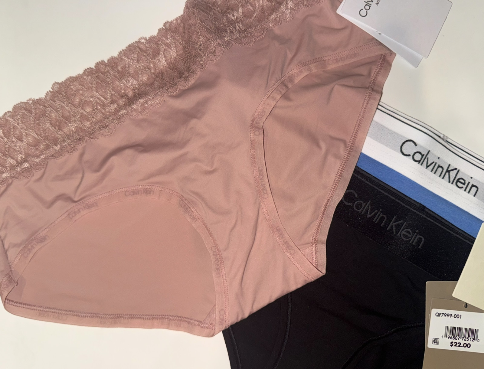 NWT S set of 3 pcs Calvin Klein Women’s panties