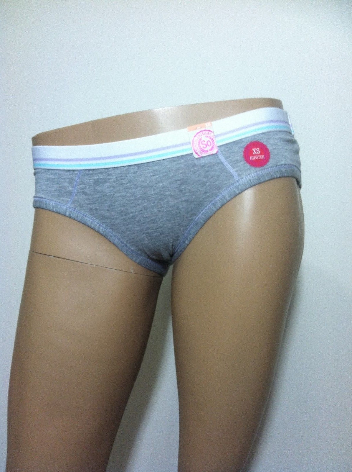 SO Lounge Hipster Intimates ZG53U110Z Panty Brief 060 MD Heather Gray Sz.XL