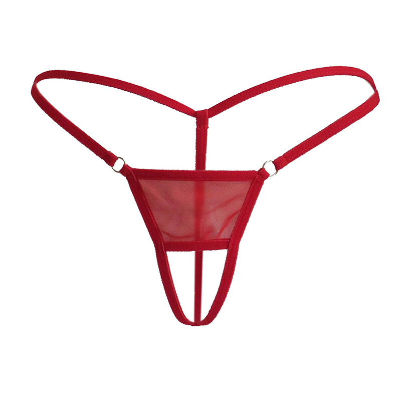 4pack Lot Women Sexy Lingerie Mini Micro Panties Thong G-String Underwear T-back