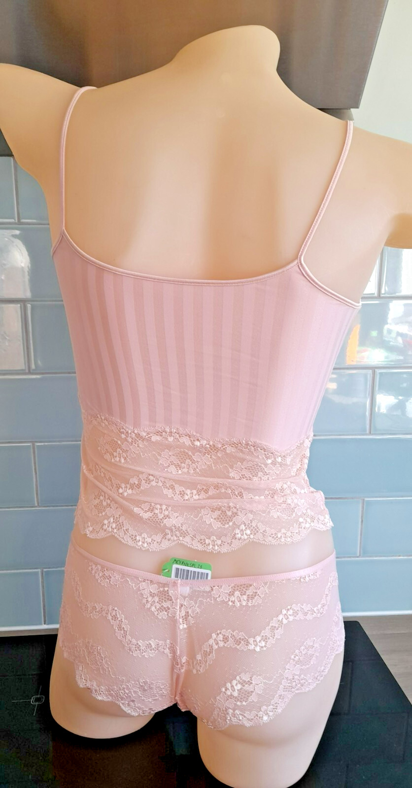 Mey Favourites Vintage Rose JAZZ Stripe and Lace Hipster Briefs