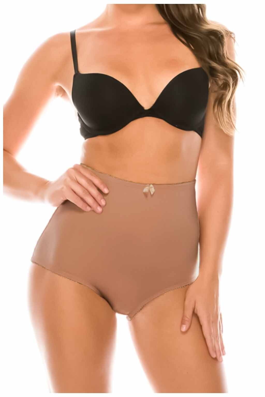 Lot of 6 PC Microfiber High Waist Full Brief Mixed Color Size M L XL 2X 3X 4X 5X