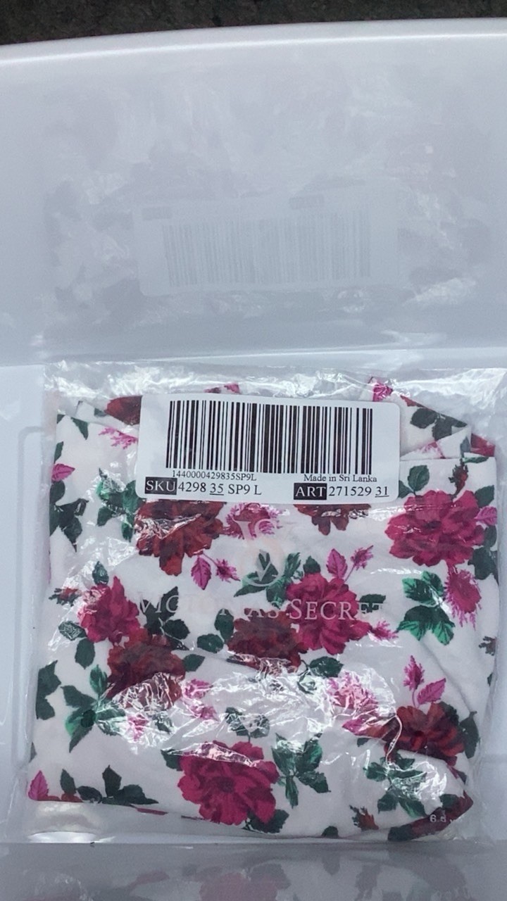 Victoria’s Secret Brief Pantie L Multicolor Floral Animal Women’s Regular 1 item