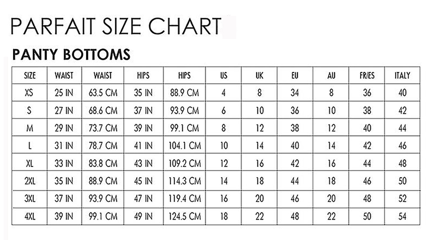 Affinitas Parfait Women’s Charlotte Satin Highwaist Brief Panty Lingerie 6917
