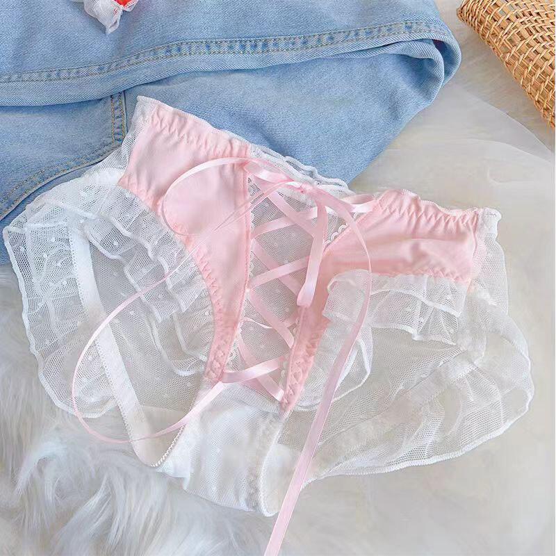 Sweet Girls Cute Underwear Panties Briefs Japanese Princess Lolita Underpants