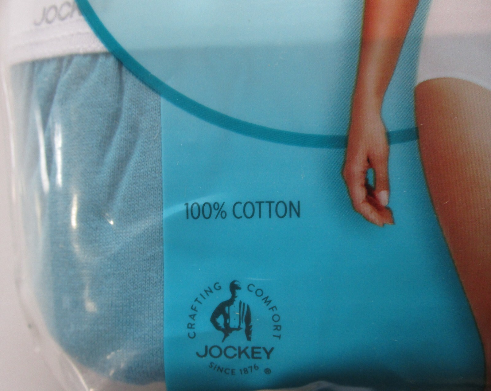 Jockey Classic Comfort 100% Cotton Style 9483 Brief Pantie 3 Pack Size 9 XXL NWT