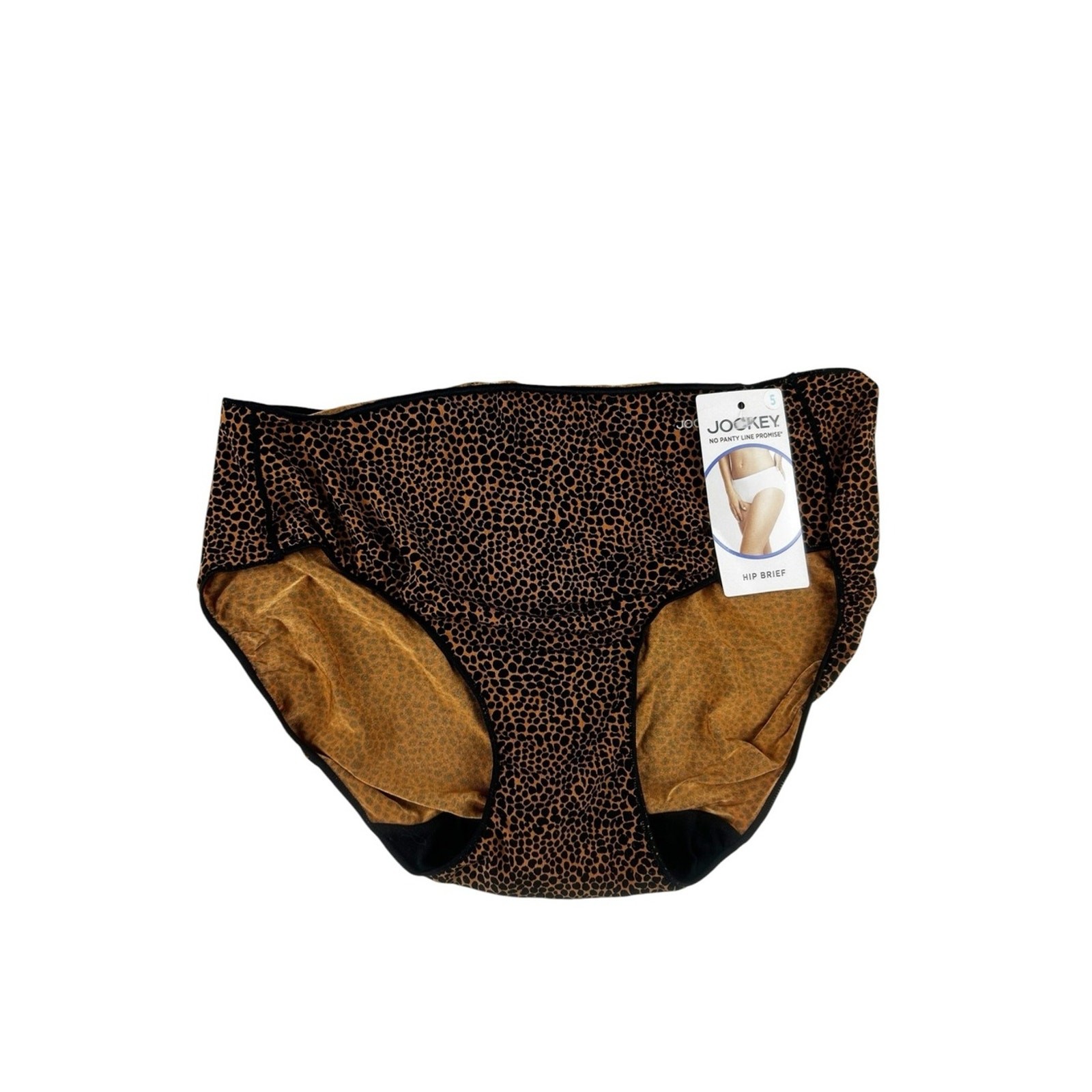 Jockey No Panty Line Promise Hip Brief Underwear 1372 Size 5 / Small