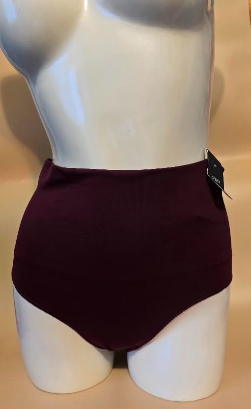 Spanx E2162 Womens Plum Berry EcoCare Everyday Shaping Panties Briefs Size XL