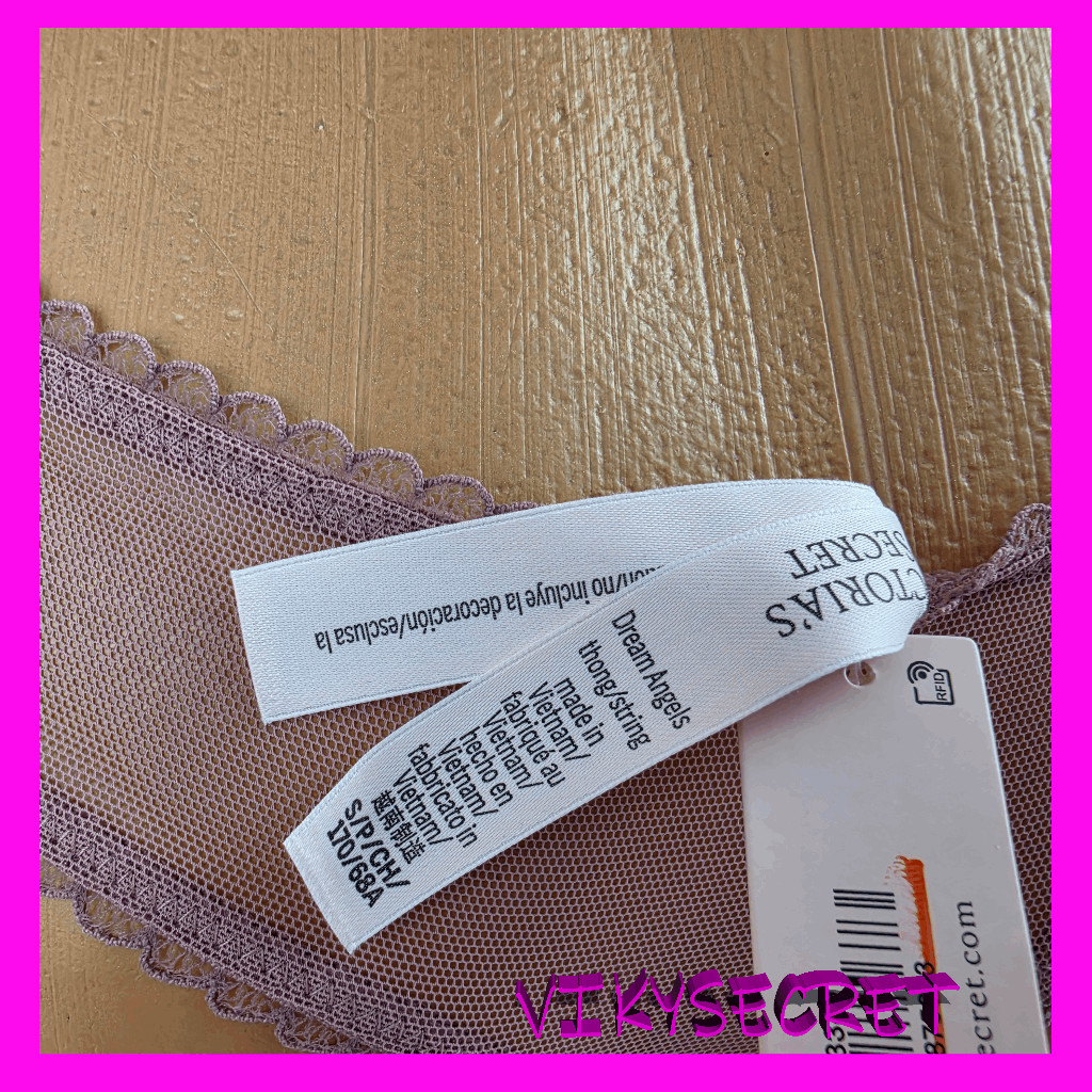 NWT Victoria’s Secret Dream Angels Lace Rose Panty SMALL