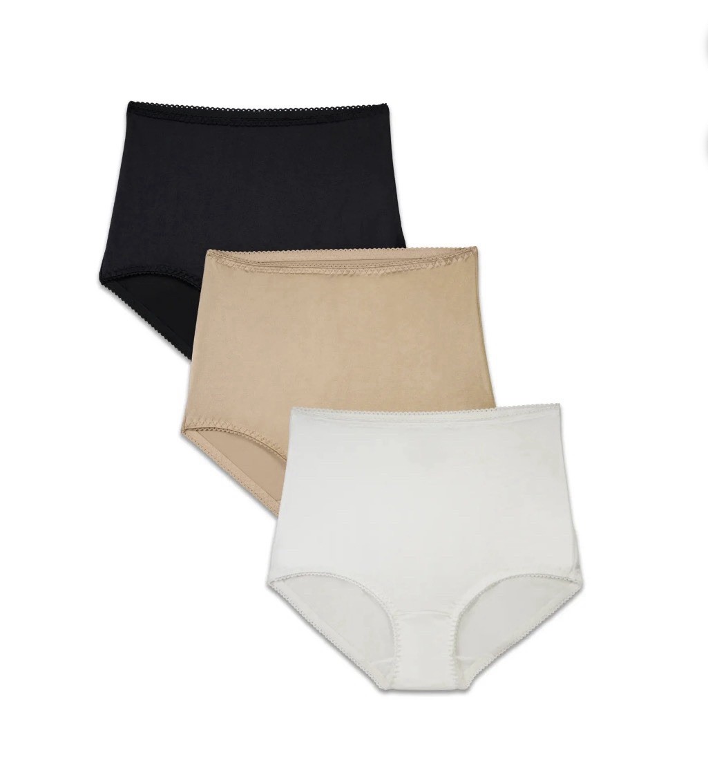 3-Pack VANITY FAIR Radiant Women’s 4XL /11 Undershapers Briefs Light Control
