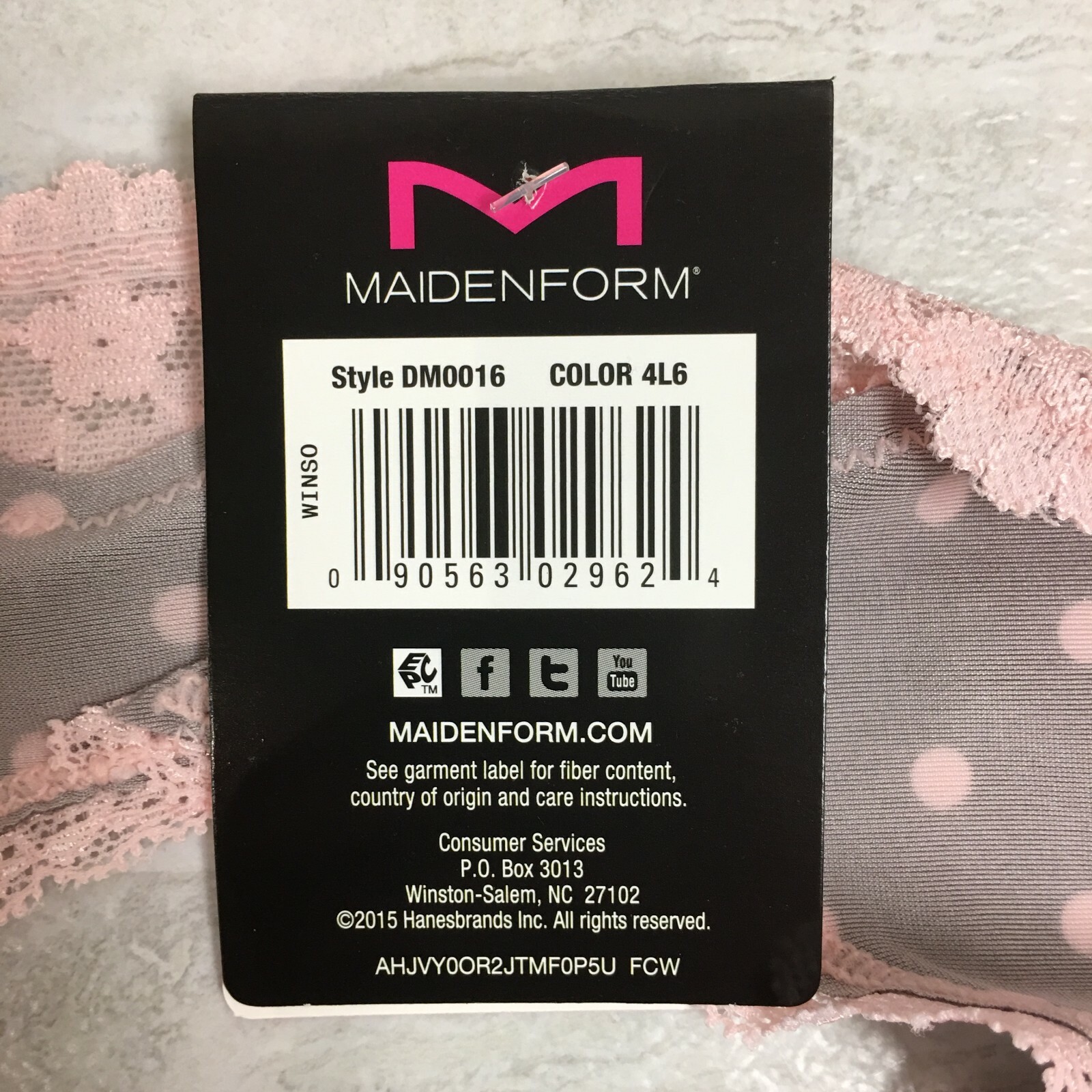 2-Pack Maidenform Women’s Micro Cheekini with Lace, Gray/Pink Polka Dot, S/5