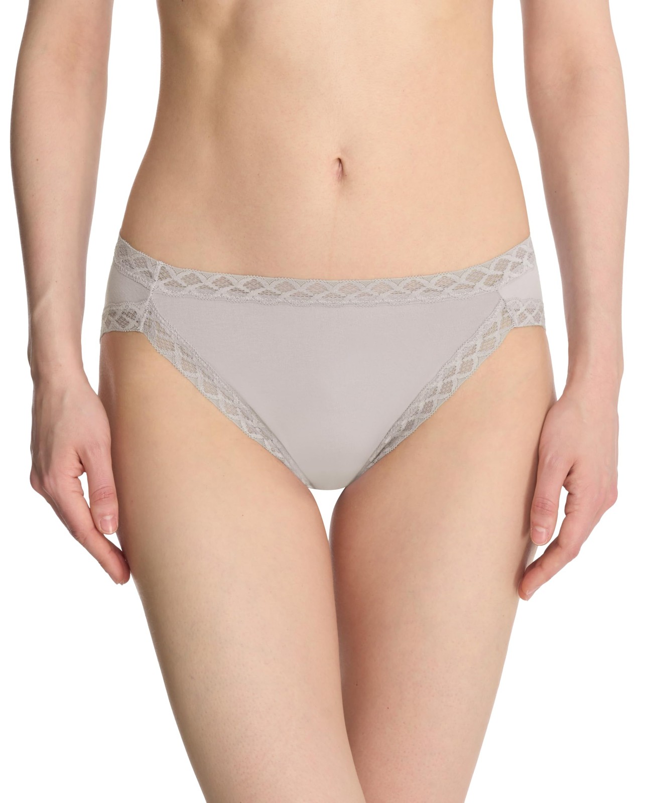 Natori Women’s Bliss Cotton French Cut Brief, Vapor, L