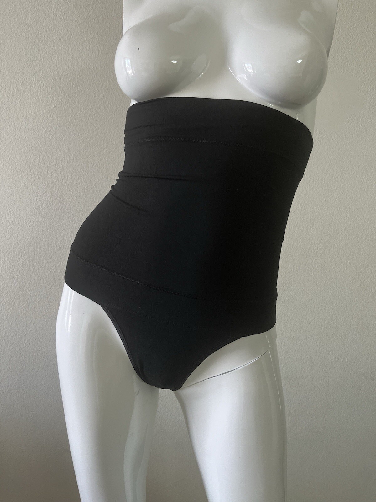 Stretch Lace Waist Cotton Victorias Secret Pantie Black Corset Size S