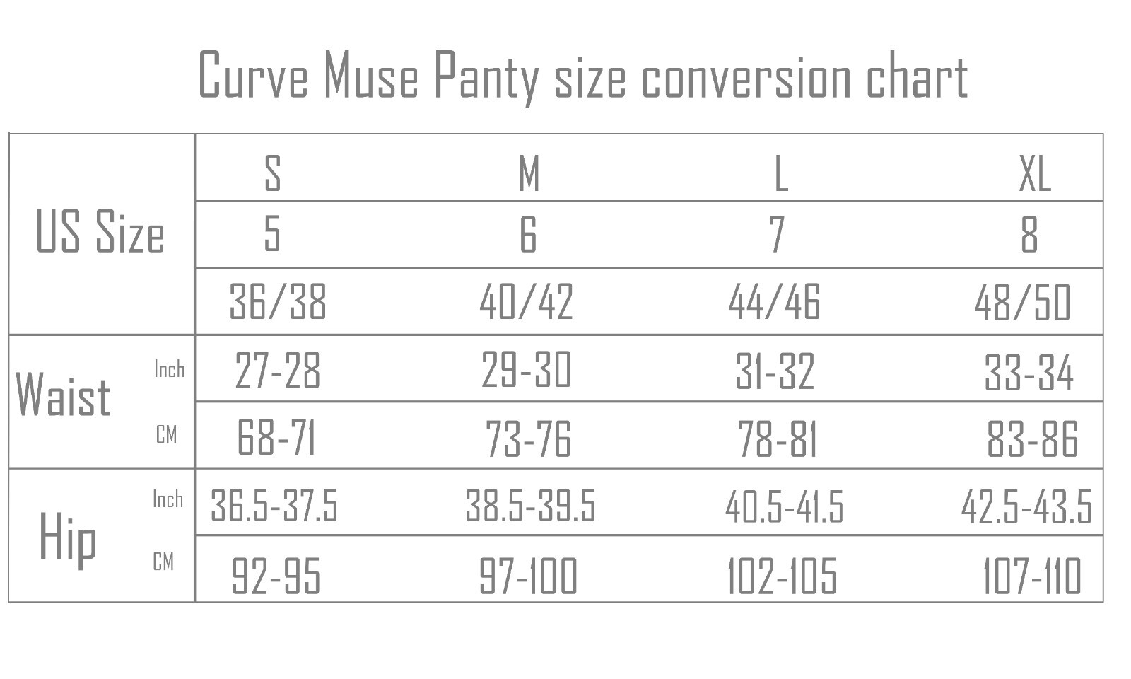 Curve Muse Women’s 100% Cotton Bikini Briefs Panties Underwear 6 Pack