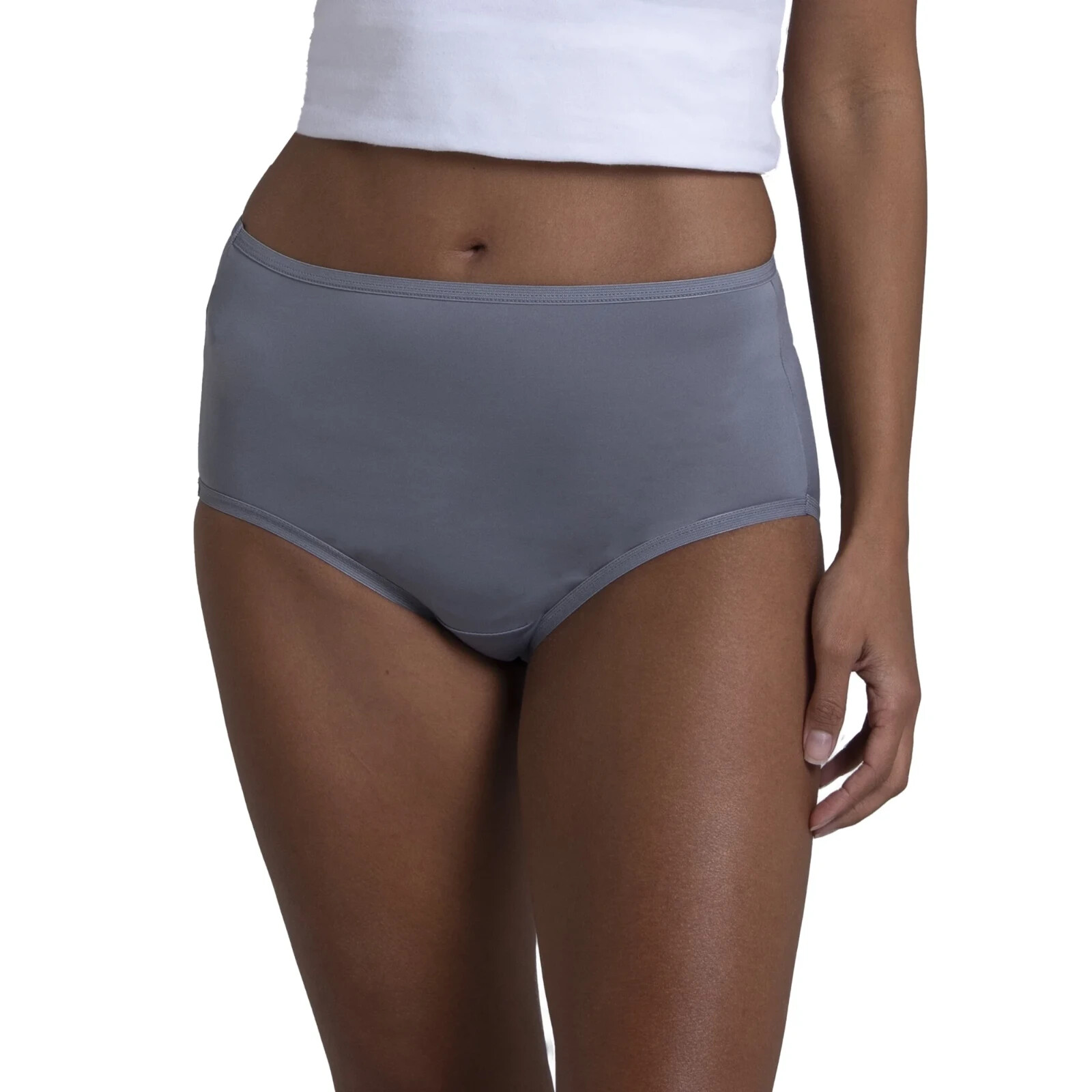 FRUIT OF THE LOOM WOMEN’S MICROFIBER BRIEFS, 6 PACK