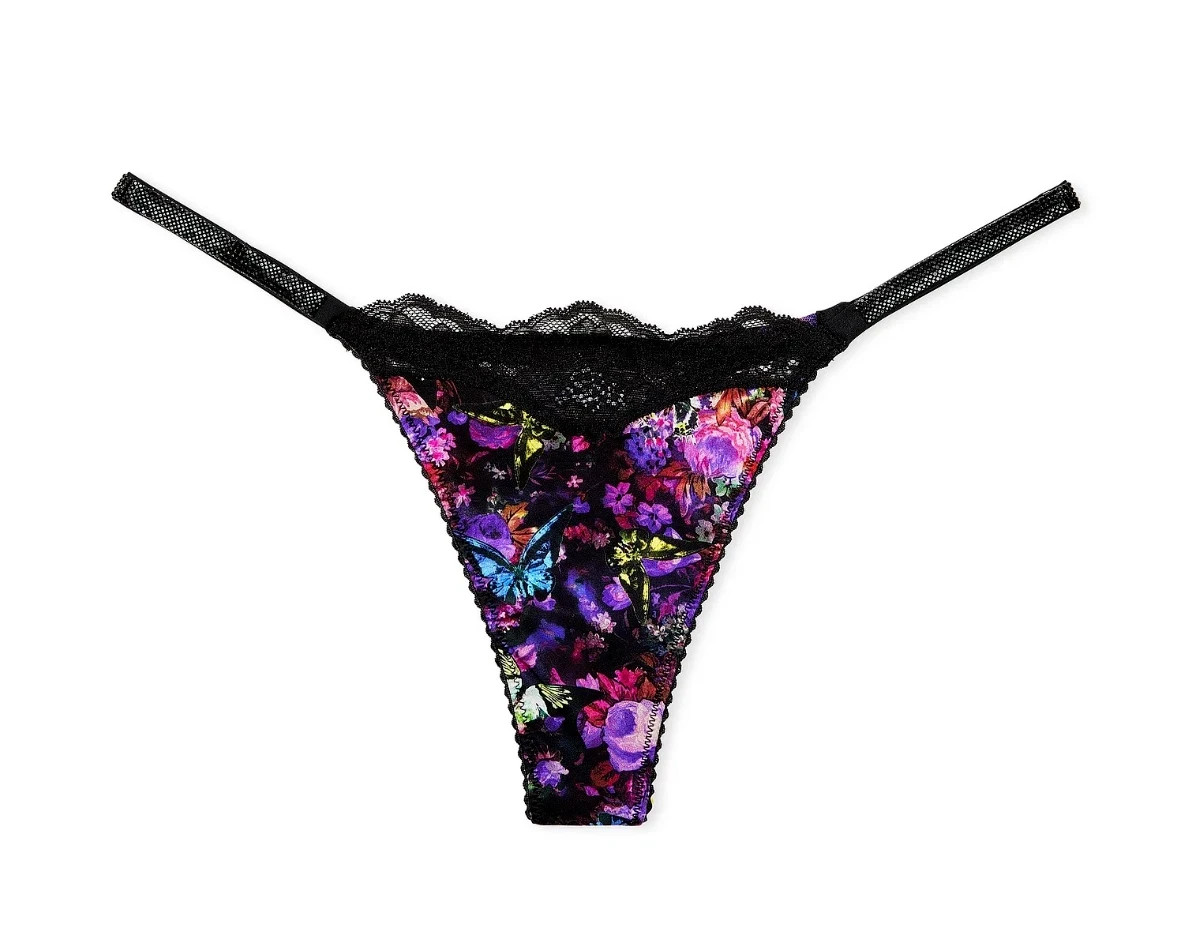 NEW Victoria secret Very Sexy V-STRING THONG Panties. Size: Large