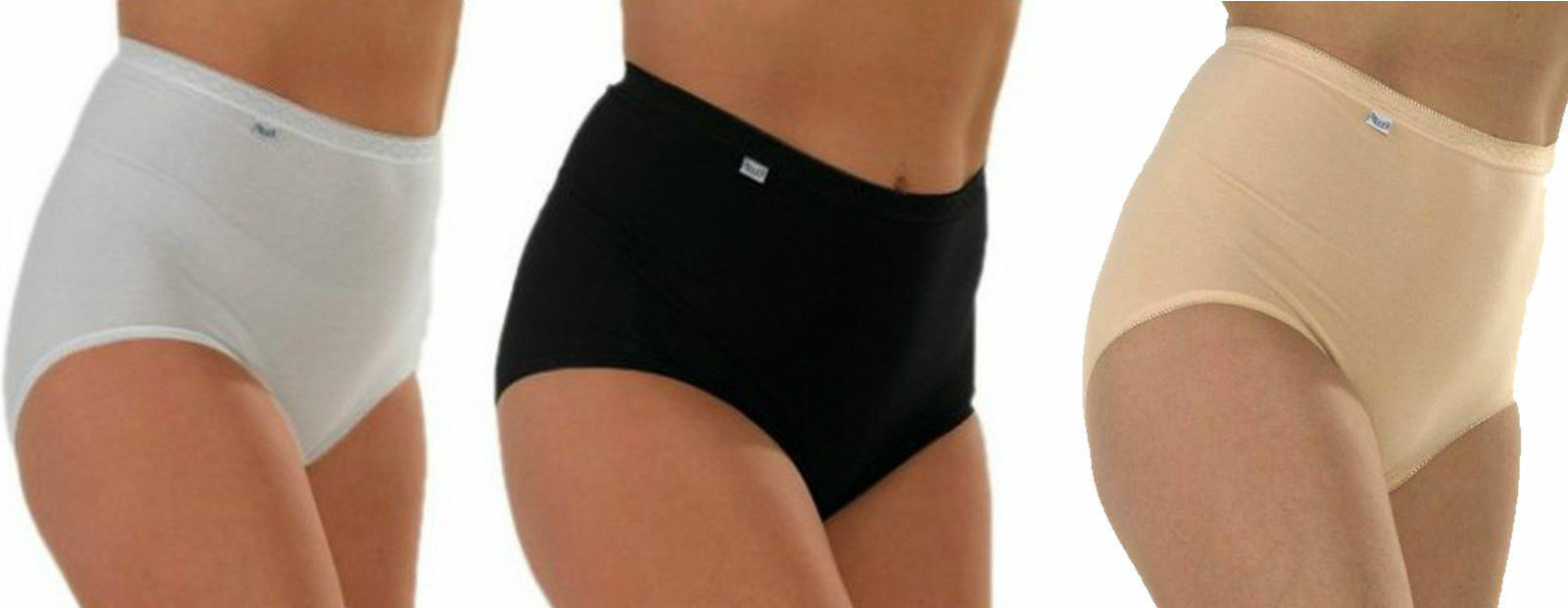 Pack 3/6 Women Ladies Marlon Valentina Maxi Briefs Cotton Blend Knicker 12 to 22