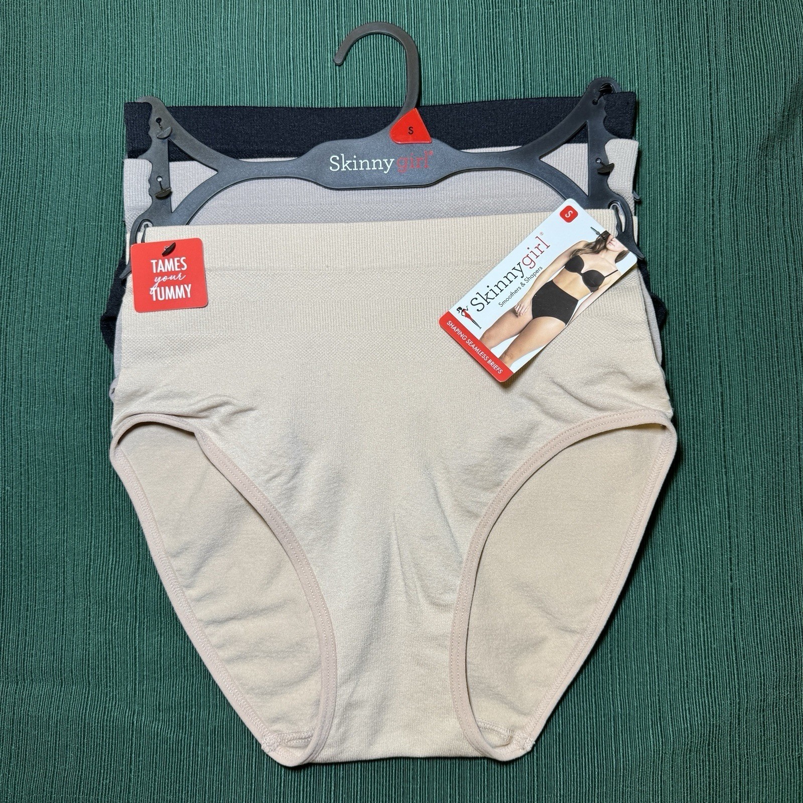 NWT Skinnygirl 3 pack Shaping Seamless Briefs Size Small