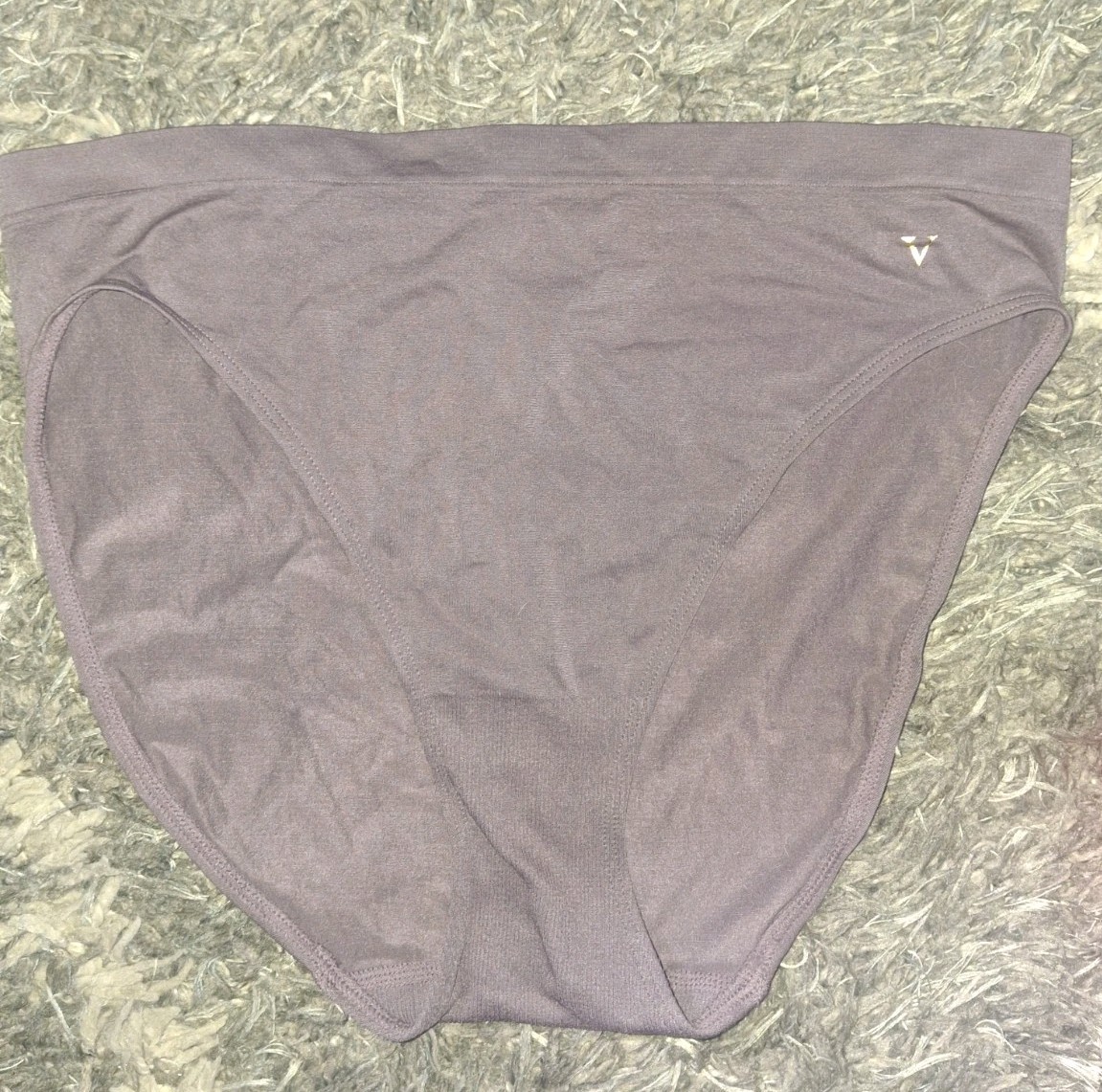 NeW Vs seamless high leg brief Panty Size large Dusty Mauve