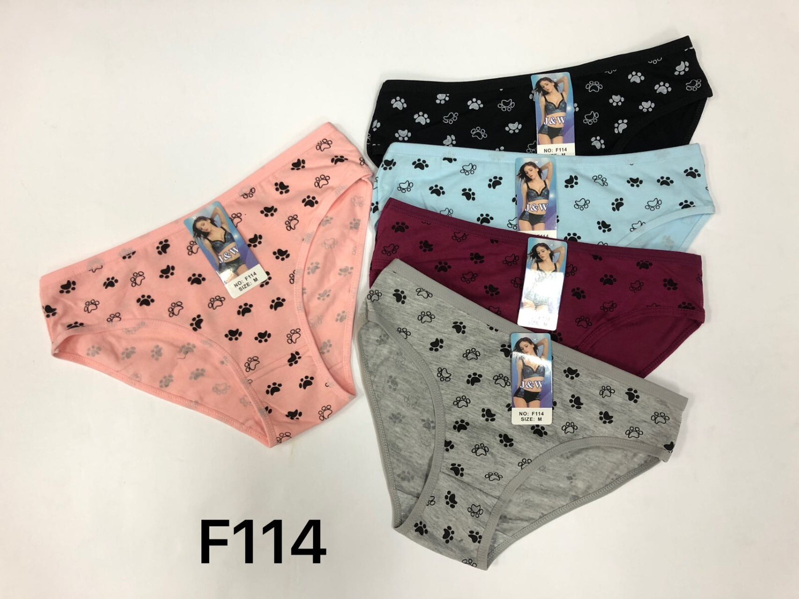 Random 5 Womens Sexy Solid Color Comfortable Breathable Elastic Triangle