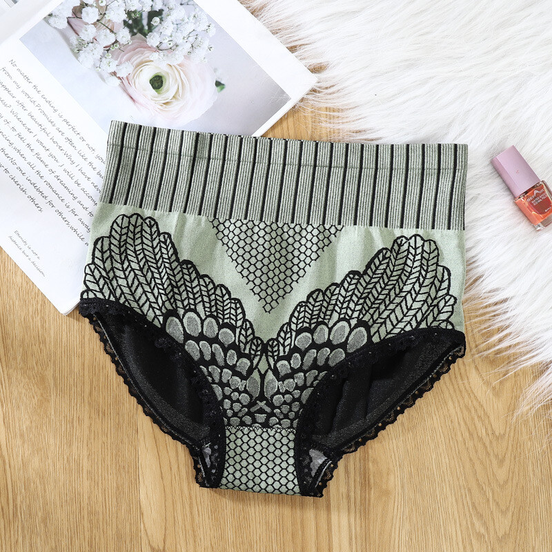 3/4/7Pcs/lot Women Sexy Lace Briefs Temptation high-waist Panties Thong Knickers