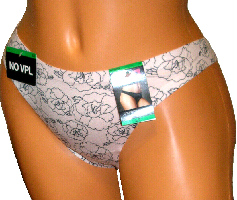 Panties Lingerie Maidenform No Lines Floral Thong Sz 7 Large Adult Gift