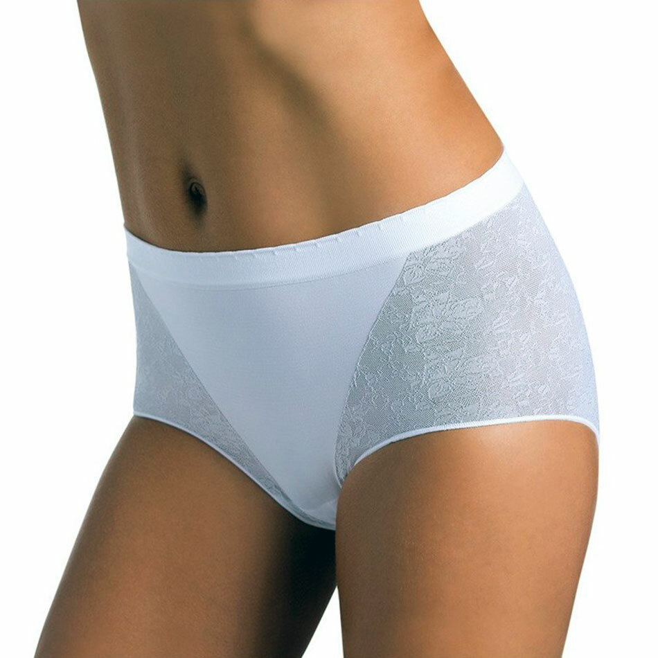 3 Women’s Intimidea High Panties Microfiber Jacquard Pattern and Smooth Art 311760