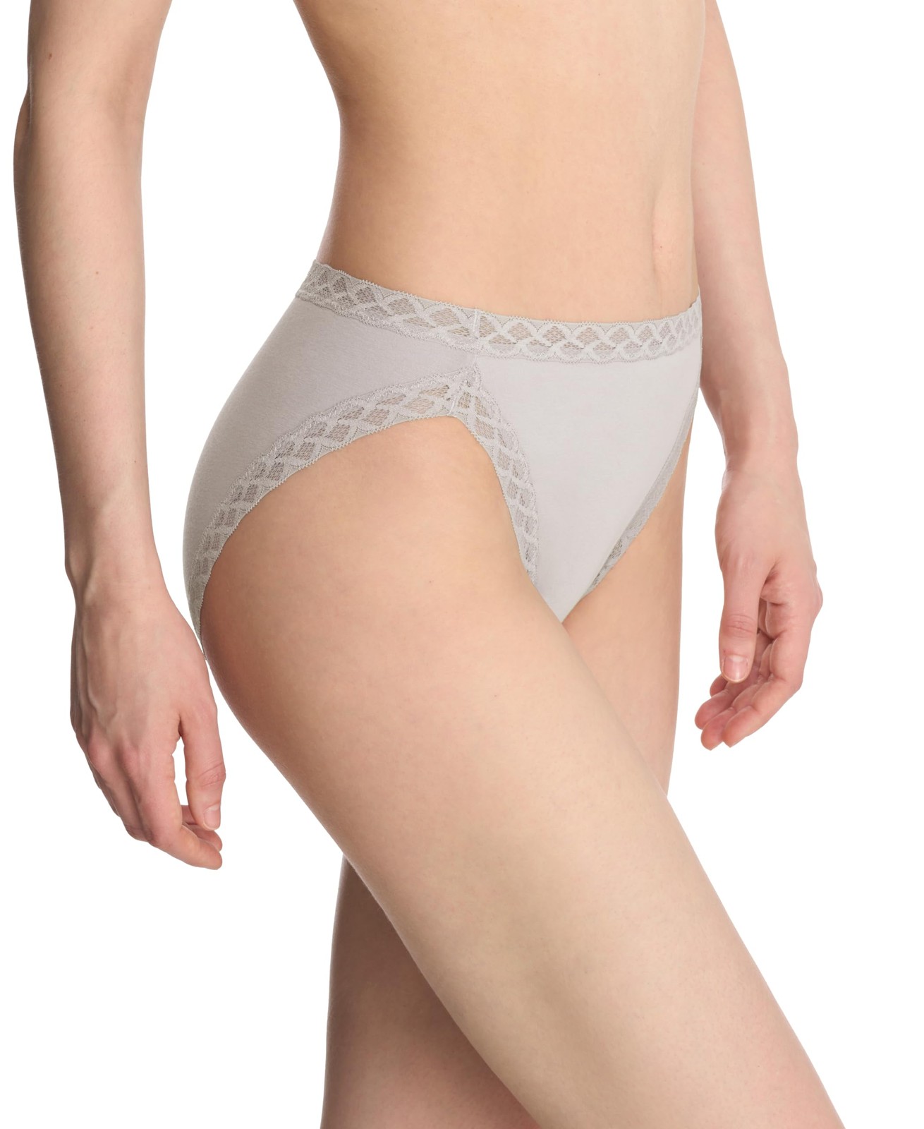 Natori Women’s Bliss Cotton French Cut Brief, Vapor, L