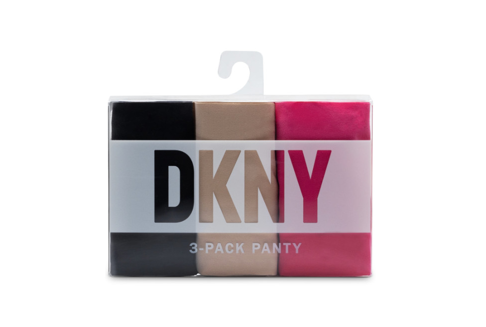 Dkny Women’s 3-Pk. Litewear Cut Anywear Hipster Underwear. NWT