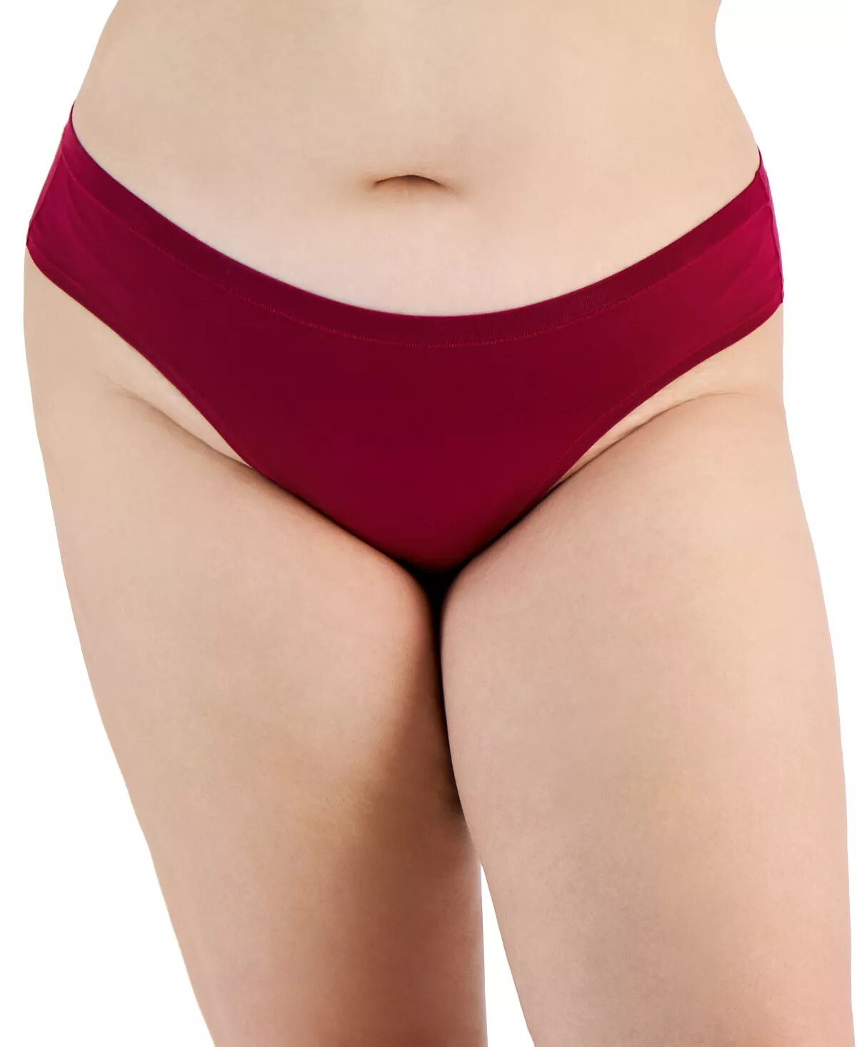 Alfani Women’s Plus Size Soft Rayon Bikini Panty Underwear, Assorted Colors