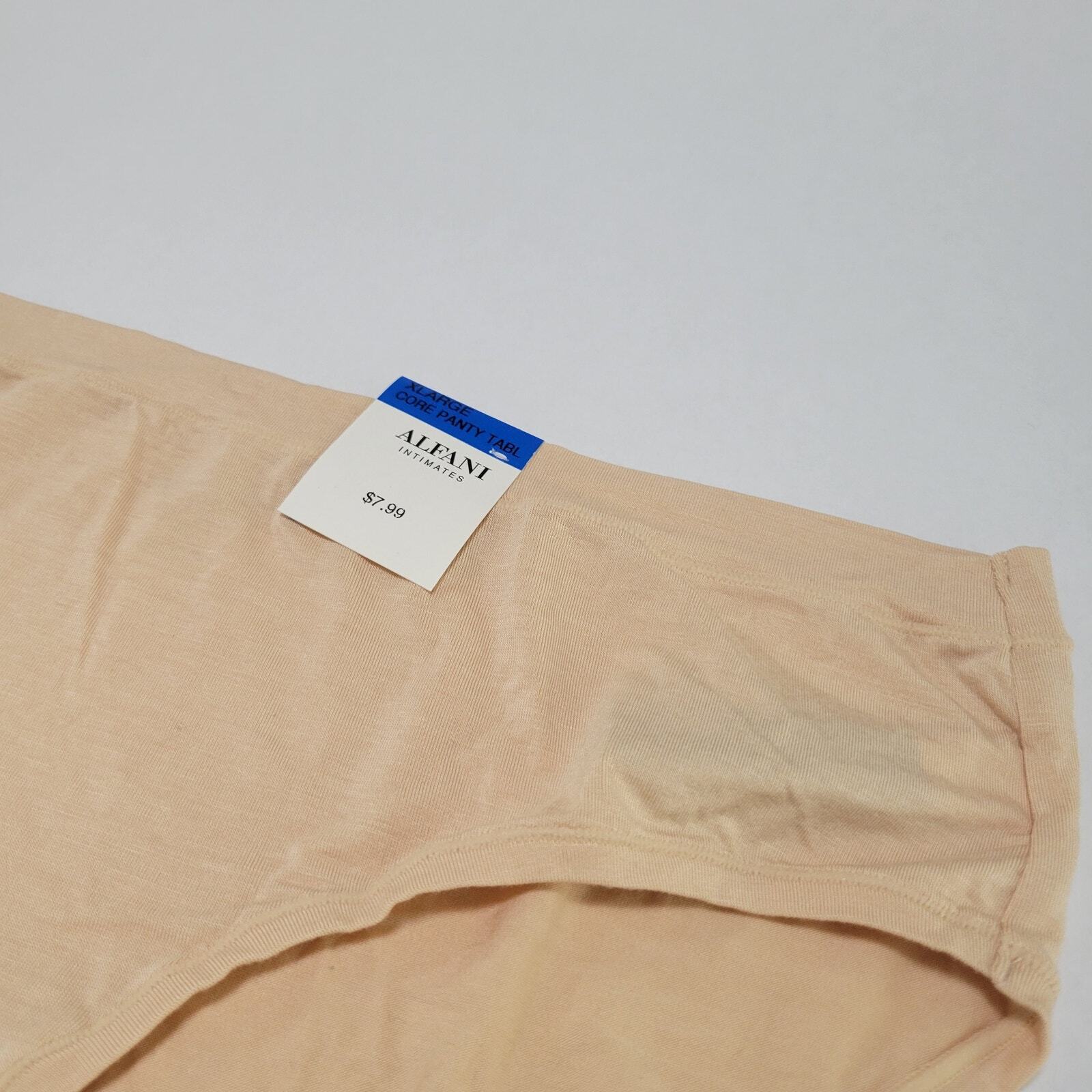 Alfani Ultra Soft Mix-and-Match Hipster Underwear Cream Ivory NWT Size XL