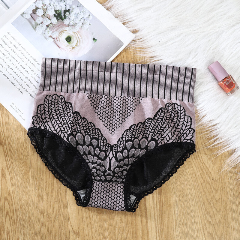 3/4/7Pcs/lot Women Sexy Lace Briefs Temptation high-waist Panties Thong Knickers